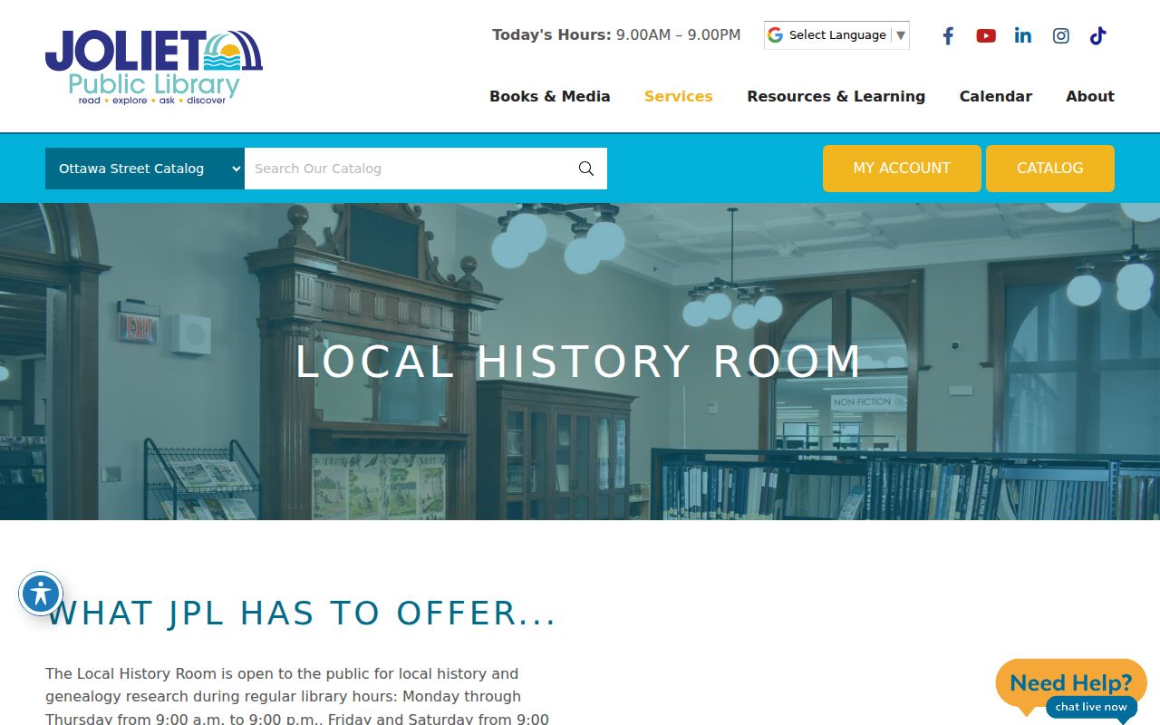 Will County city directory Local History Room resources